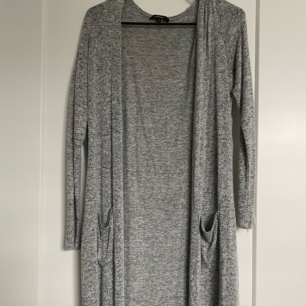 Ambiance Long open front cardigan